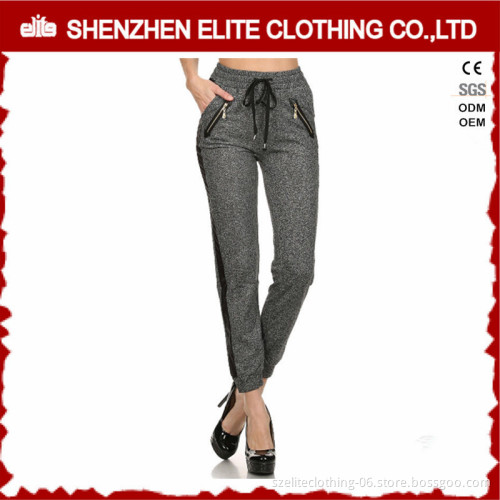 wholesale blank fashion design jogger pants women 2017